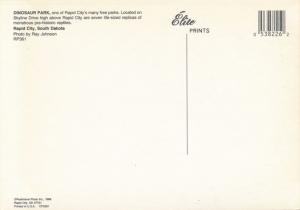 Dinosaur Park at Rapid City SD, South Dakota - Roadside