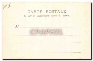 Old Postcard Bourges Cathedral Portal