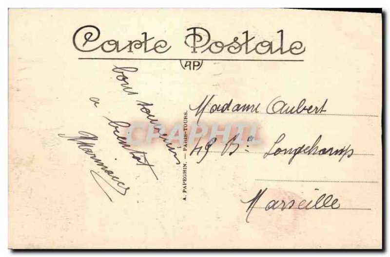 Old Postcard Paris Pantheon