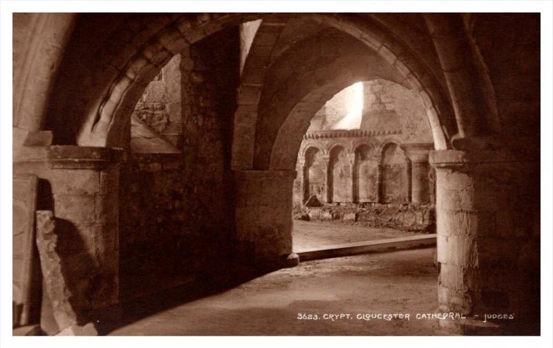 Gloucester  Cathedral Crypt   RPC Judges LTD no.3623