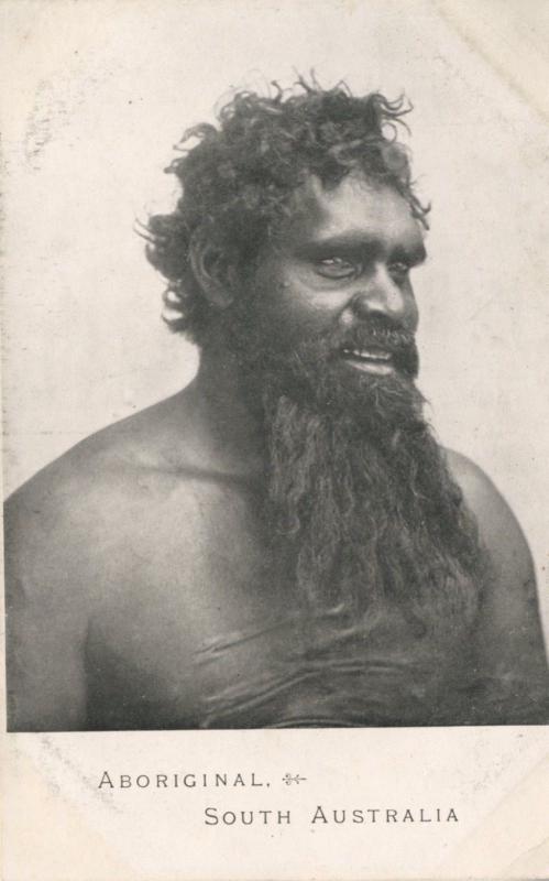 Aboriginal Man South Australia AU Indigenous Australians Unused Postcard E4