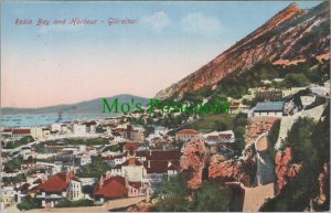 Gibraltar Postcard - Rosia Bay and Harbour  RS35726