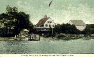 Dresden Ferry & Densmore House in Richmond, Maine