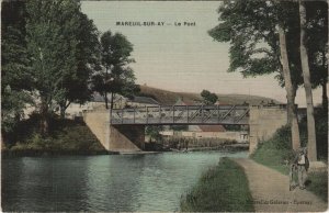 CPA MAREUIL-SUR-AY Le Pont (991031)