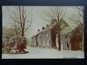 South Yorkshire Sheffield WHITELEY WOODS Cottages - Old RP Postcard