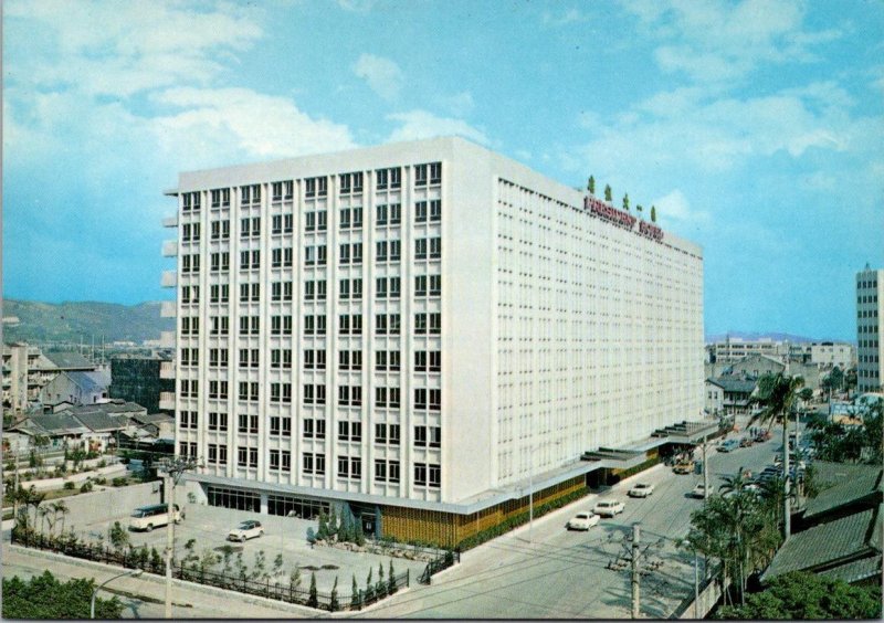 Taipei, Taiwan China  PRESEDENTIAL HOTEL Bird's Eye View  4X6 Chrome Postcard