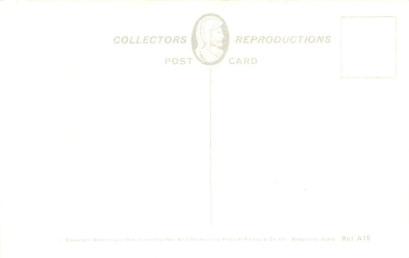 1912 Rolls-Royce Silver Ghost, Car #2069 Engine #80Y Chrome Postcard