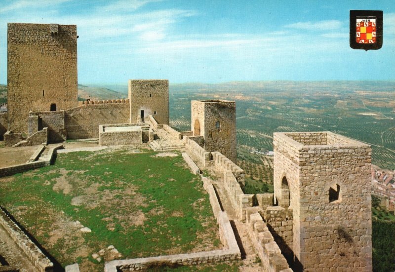 Postcard Santa Catalina Castle Jaen Castillo de Santa Catalina Spain