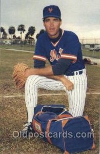 Ed Hearn, Catcher Mets Baseball Unused 