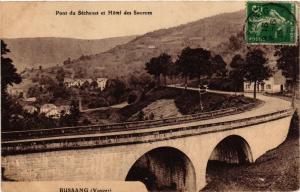 CPA BUSSANG Pont du Sechenat et Hotel des Sources. (398119)