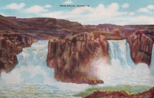 Twin Falls Idaho ID Snake River Postcard D13