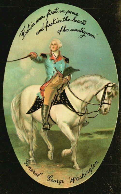 general george washington on horse