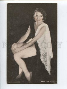 286261 MUTOSCOPE Pin-Up Girl ACTRESS Vintage USA card