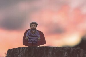 Marvel Lego Superman Toy Model Superhero German Germany Postcard