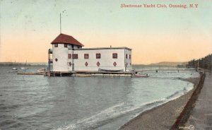 Shattemuc Yacht Club, Ossining, N.Y., New York, Early Postcard, Used in 1910