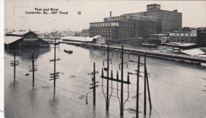 Kentucky Louisville First and River 1937 Flood