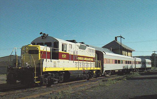 Tioga Scenic Railroad GMD GP9 Locomotive Number 151