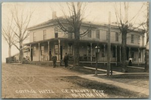 ALTMAR NY COTTAGE HOTEL ANTIQUE REAL PHOTO POSTCARD RPPC