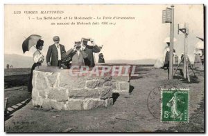 Schlucht and Hohneck - La Table d & # 39Orientation Summit - Old Postcard