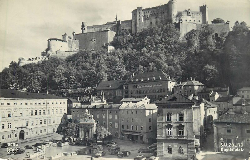 Austria Salzburg Kapitelplatz Postcard