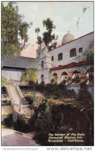 California Riverside The Garden Of The Bells Glenwood Mission Inn 1915