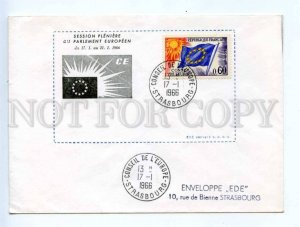 417965 FRANCE Council of Europe 1966 year Strasbourg European Parliament COVER