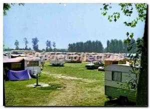 Postcard Modern Bray sur Seine (Seine et Marne) Camping Municipal View