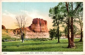 Wyoming Green River Rock Formations In Palisades Park