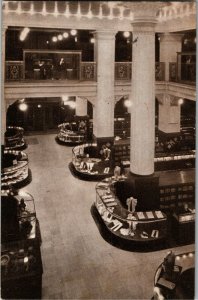 Store for Men, 1st Floor Marshall Field and Co Chicago IL Vintage Postcard U36