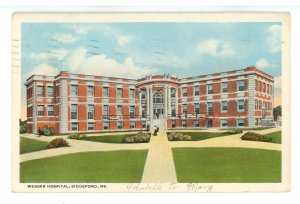 ME - Biddeford. Webber Hospital ca 1920