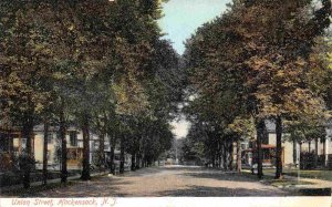 Union Street Hackensack New Jersey 1910c postcard