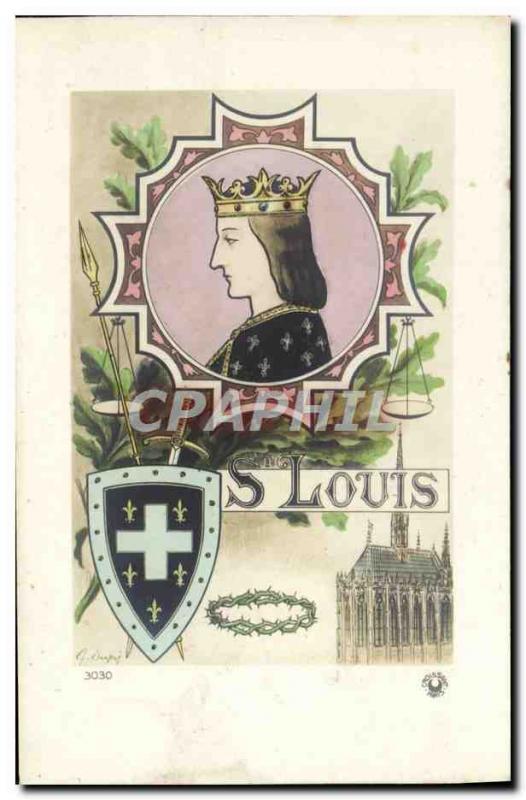 Old Postcard St. Louis Surname