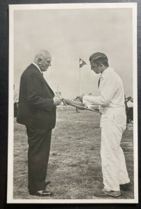 Mint Netherlands Real Picture Postcard RPPC Aviation Contest Dr a Plesman