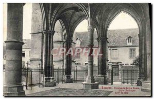 Old Postcard Beaune Porohe Notre Dame Gothic Style