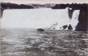 'Maid of the Mist' Boat Niagara Falls Ontario ON Unused Litho Postcard H37