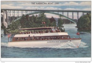 American Boat Line, American Adonis, Gananoque Canada - Clayton, New York, 19...