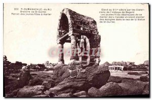 Postcard Old Ploumanach C N Oratory of St Guinec Patron of young girls marry ...