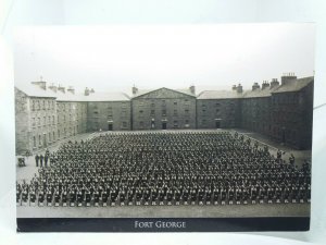 Fort George Barracks Barrack Square in 1895 Large Repro Postcard