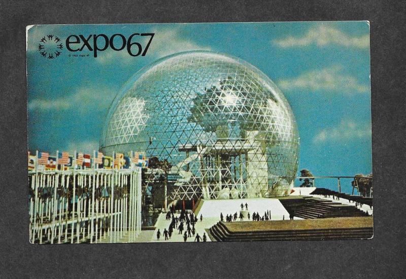Expo 67 Montreal Postcard!