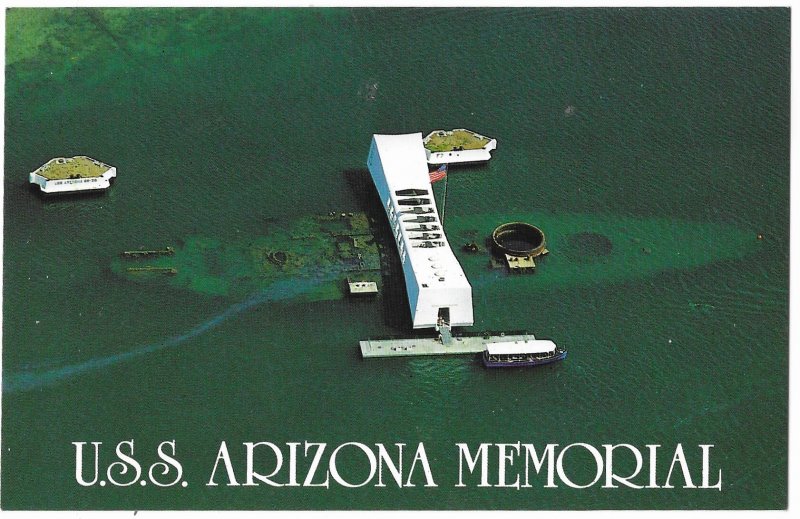 S S S Arizona Memorial at Pearl Harbor Oahu Hawaii
