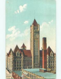 Unused Pre-1907 CITY HALL Minneapolis Minnesota MN n5610