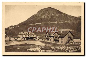 Postcard Old Lautaret Hotel Glacier New Route du Galibier