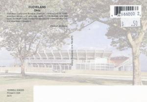 New Cleveland Browns Football Stadium - Cleveland, Ohio