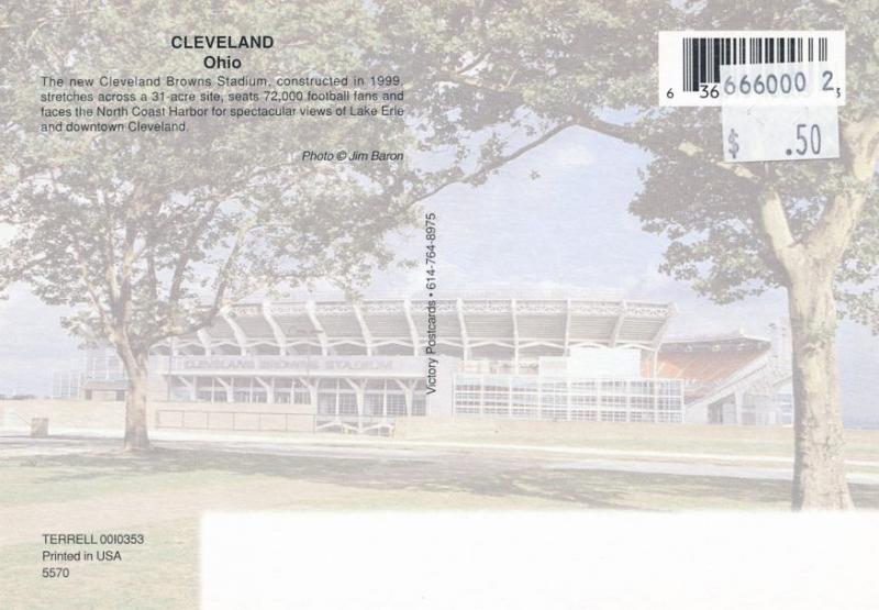 New Cleveland Browns Football Stadium - Cleveland, Ohio