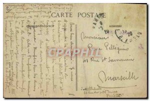 Postcard Old Paris Notre Dame Cathedral Front