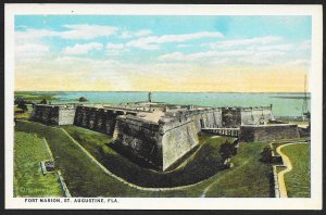 Fort Marion St Augustine Florida Unused c1910s