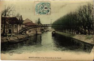 CPA MONTARGIS La Passerelle et le Canal (607711)