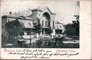 Netherlands Bergen op Zoom Feestgebouw Thalia Postcard C089