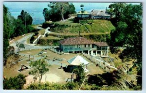 View of Children's Playground and the Tea Kiosk PENANG Hill Malaysia Postcard