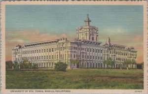 Postcard University of Str Tomas Manila Philippines
